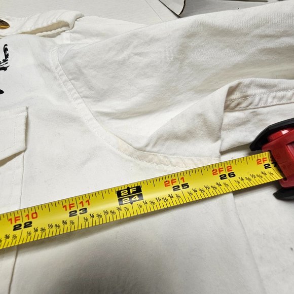 RARE Vintage Marquis MARQ 75 Button Down Dragon Eagle Alpha Embroidered Shirt - Picture 15 of 16